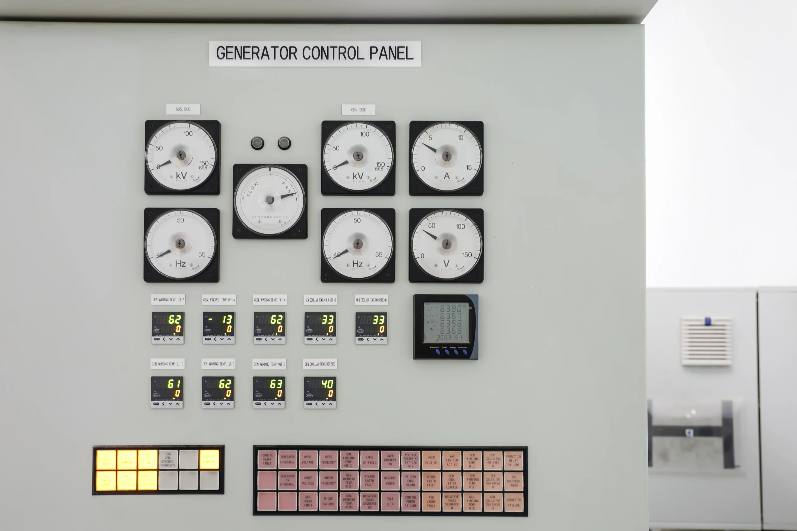 Control Panel Generator Incomer Servicios · INCCO
